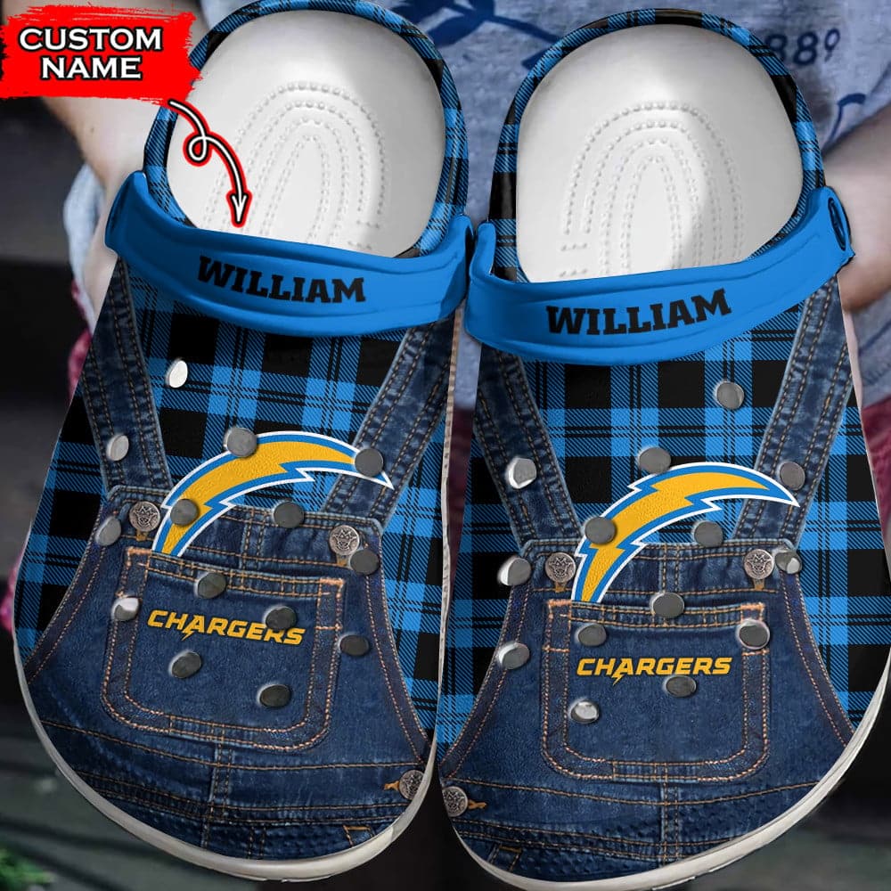 Los Angeles Chargers Personalized Limited Clog BG214