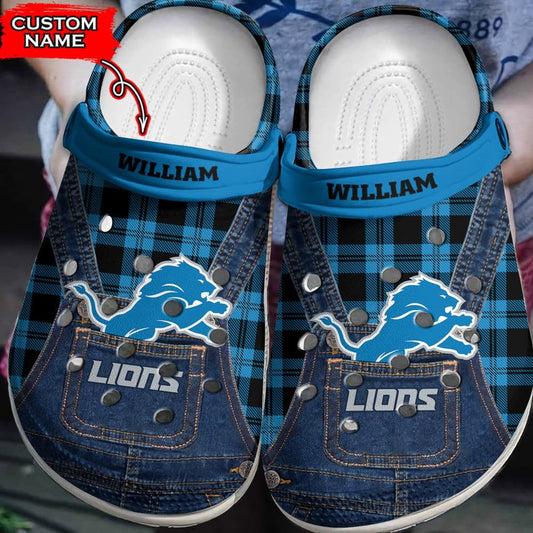 Detroit Lions Personalized Limited Clog BG208