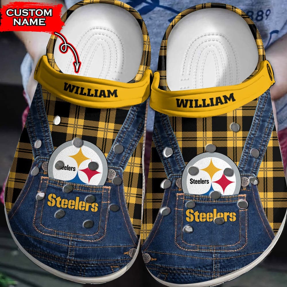 Pittsburgh Steelers Personalized Limited Clog BG200