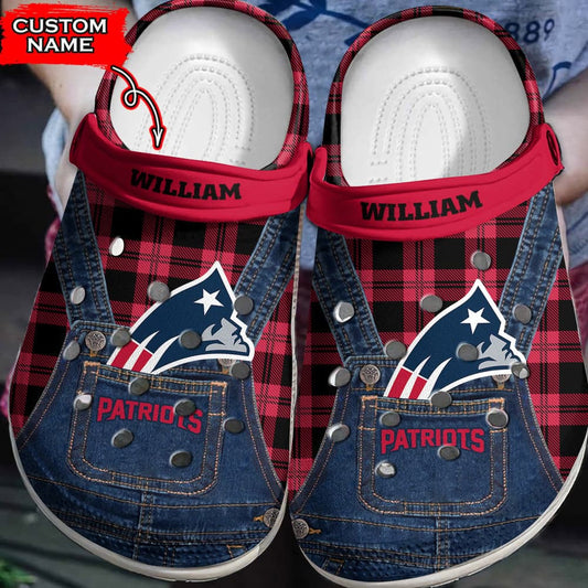 New England Patriots Personalized Limited Clog BG198