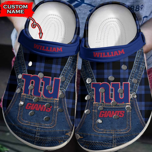 New York Giants Personalized Limited Clog BG197