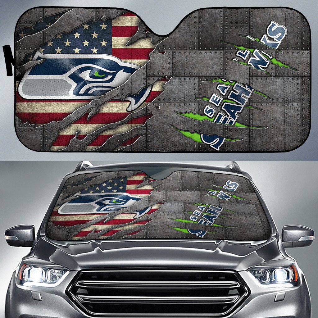 Seattle Seahawks Auto Sun Shade BG161