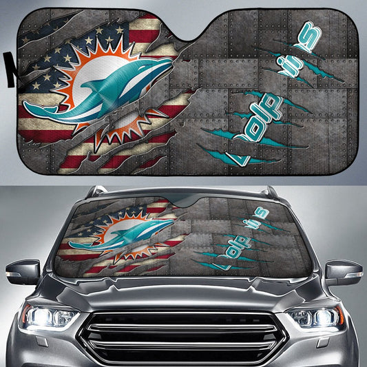Miami Dolphins Auto Sun Shade BG157