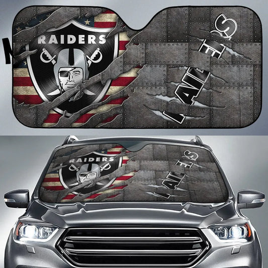 Las Vegas Raiders Auto Sun Shade BG153