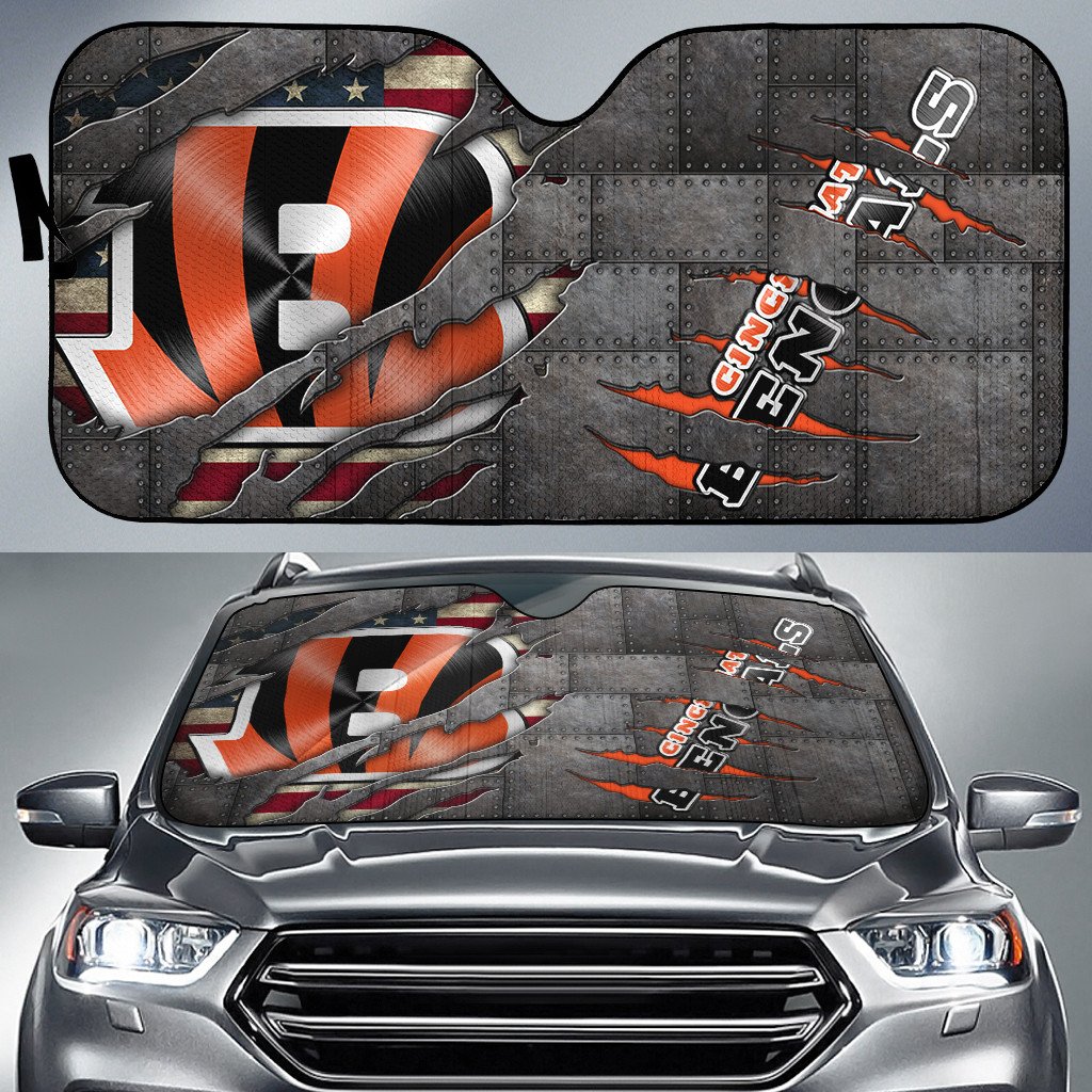 Cincinnati Bengals Auto Sun Shade BG140