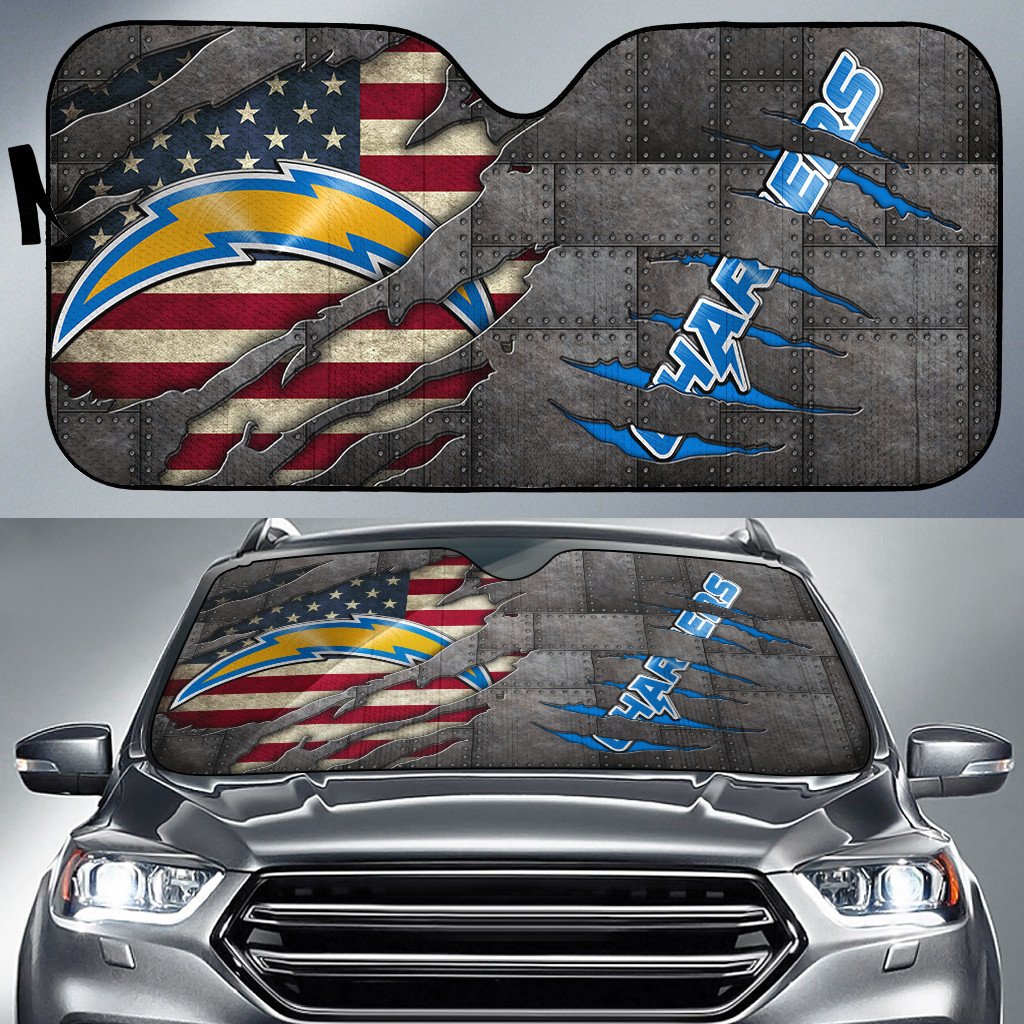 Los Angeles Chargers Auto Sun Shade BG132