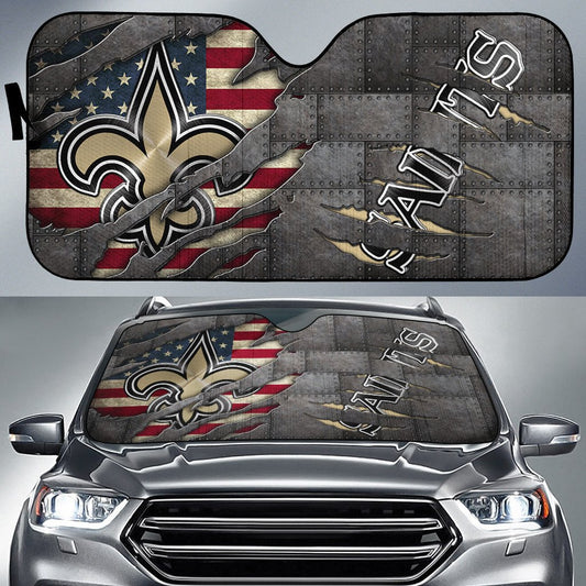 New Orleans Saints Auto Sun Shade BG131
