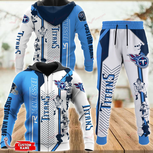 Tennessee Titans Personalized Hoodie and Joggers BB631
