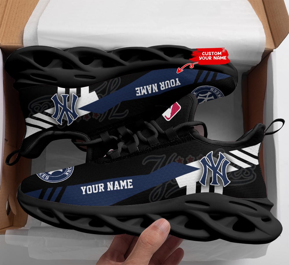 New York Yankees Personalized Yezy Running Sneakers SPD630