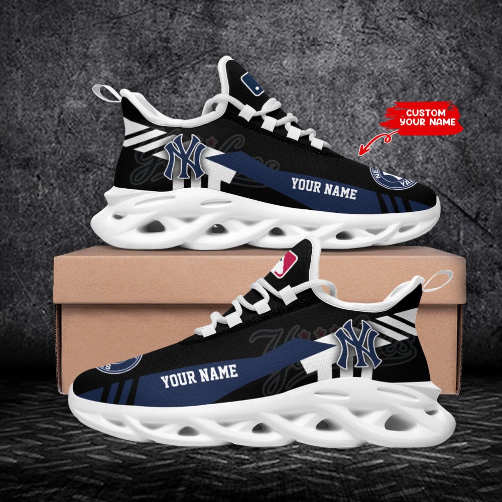 New York Yankees Personalized Yezy Running Sneakers SPD630