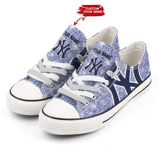 New York Yankees Personalized New Low Top BG04