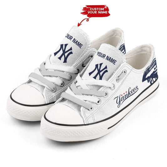 New York Yankees Personalized New Low Top BG10