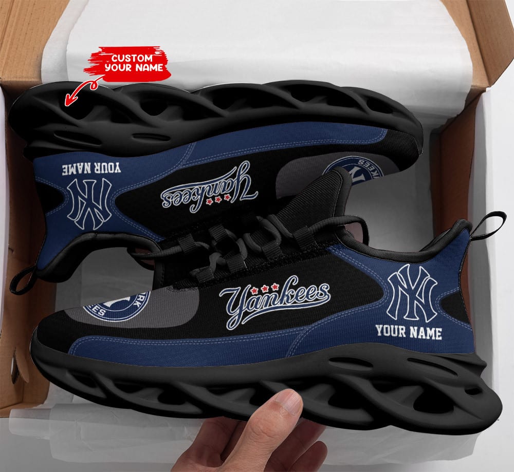 New York Yankees Personalized Yezy Running Sneakers SPD632