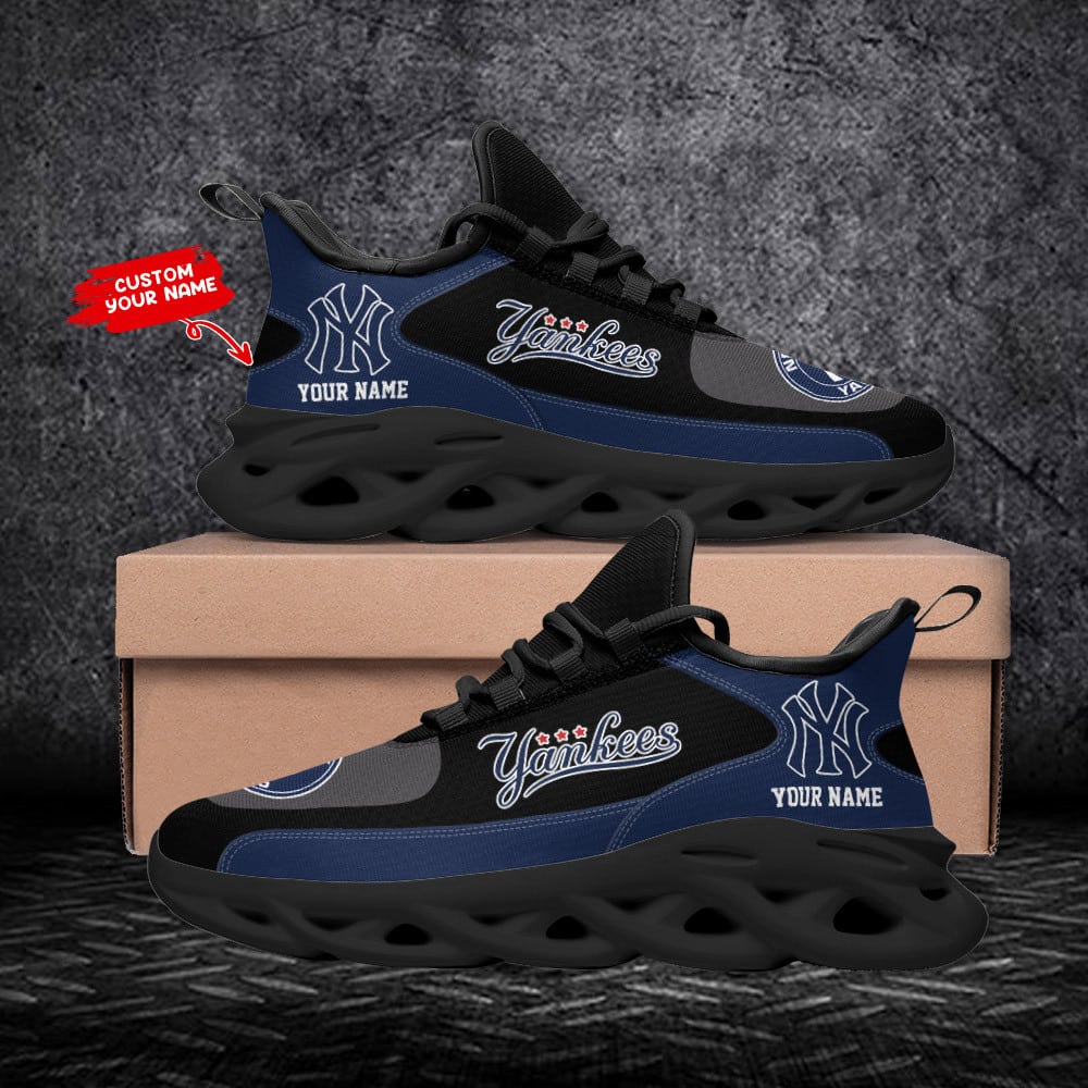 New York Yankees Personalized Yezy Running Sneakers SPD632