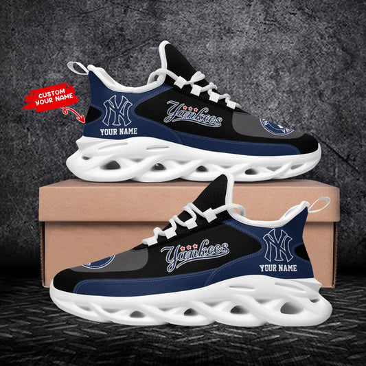 New York Yankees Personalized Yezy Running Sneakers SPD632