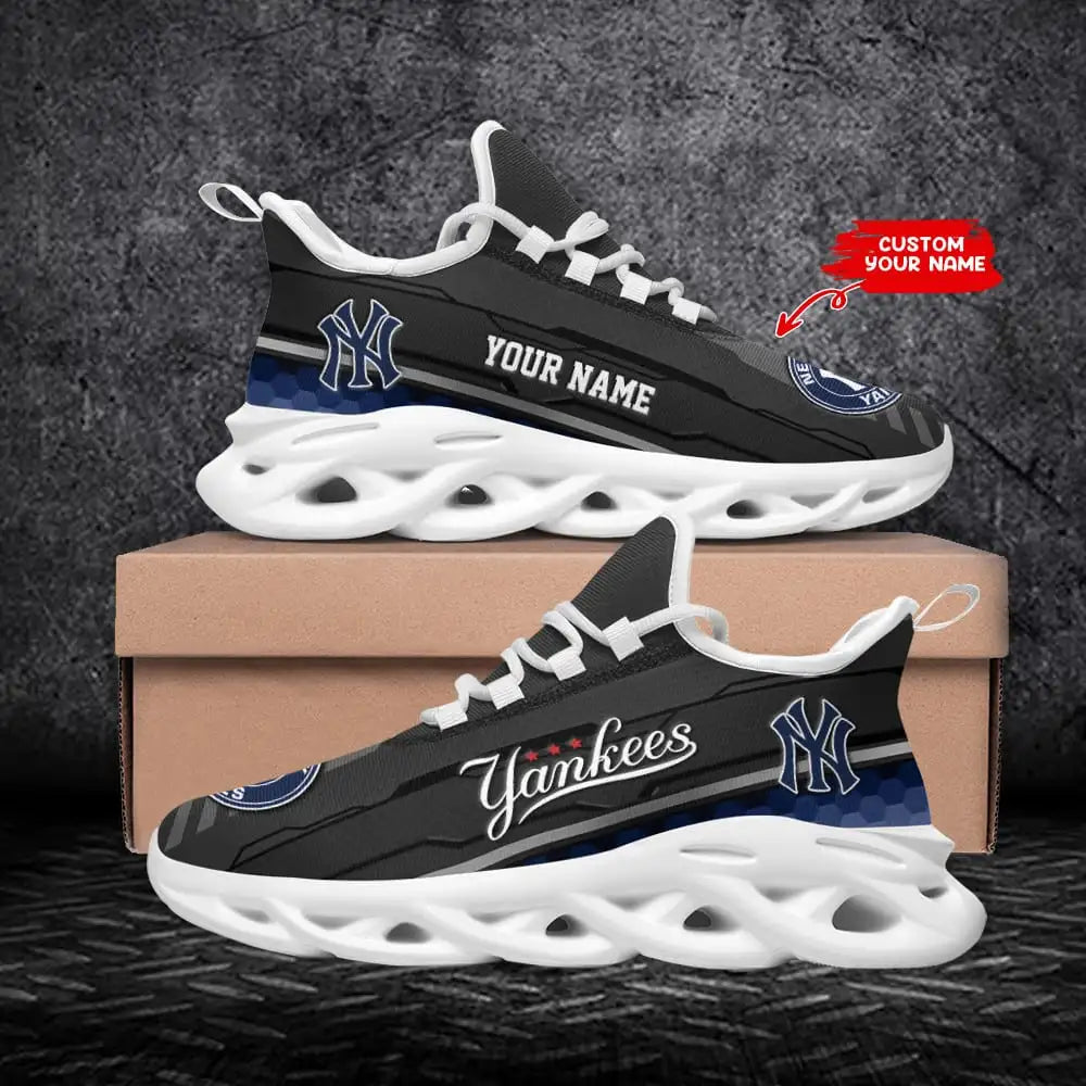 New York Yankees Personalized Yezy Running Sneakers SPD674