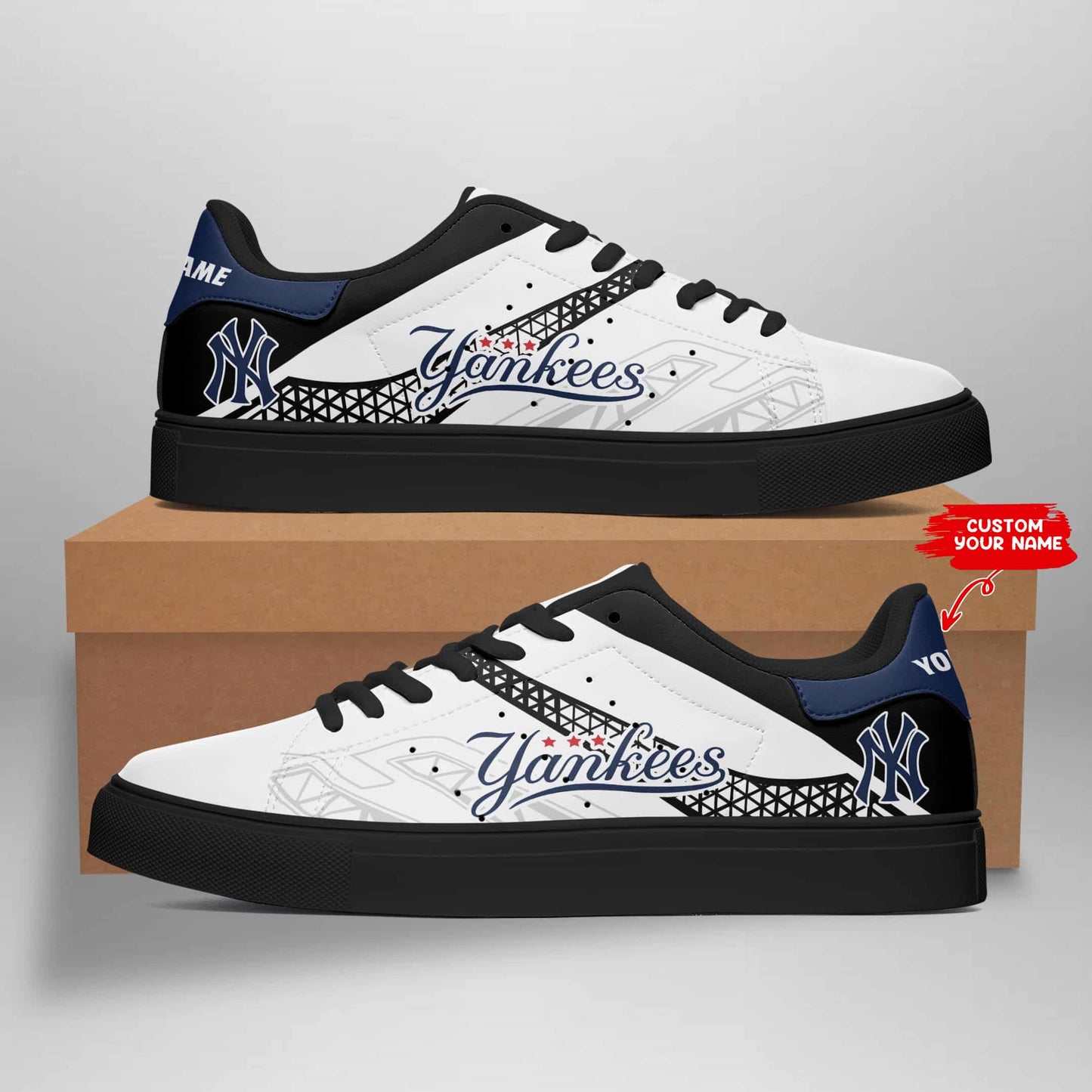 New York Yankees Personalized SS Custom Sneakers BG381