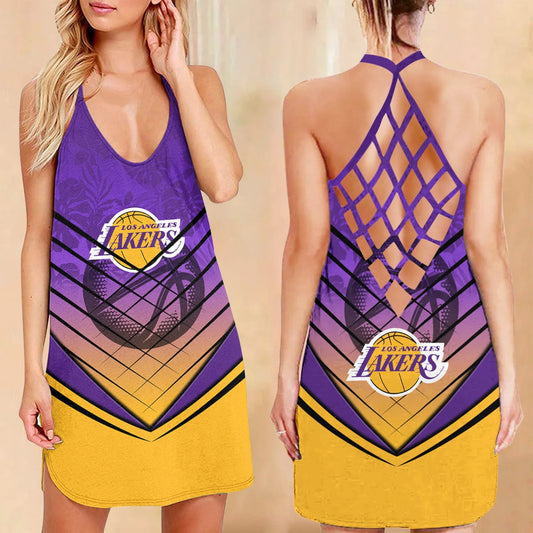 Los Angeles Lakers Criss-Cross Dress 15