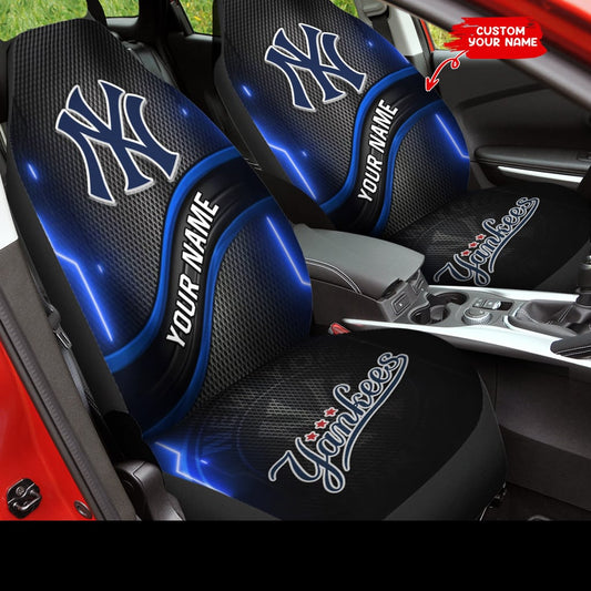 New York Yankees Personalized Car Seat Covers BG477