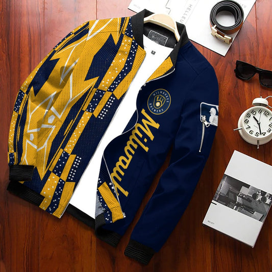 Milwaukee Brewers Bomber Jacket BG837