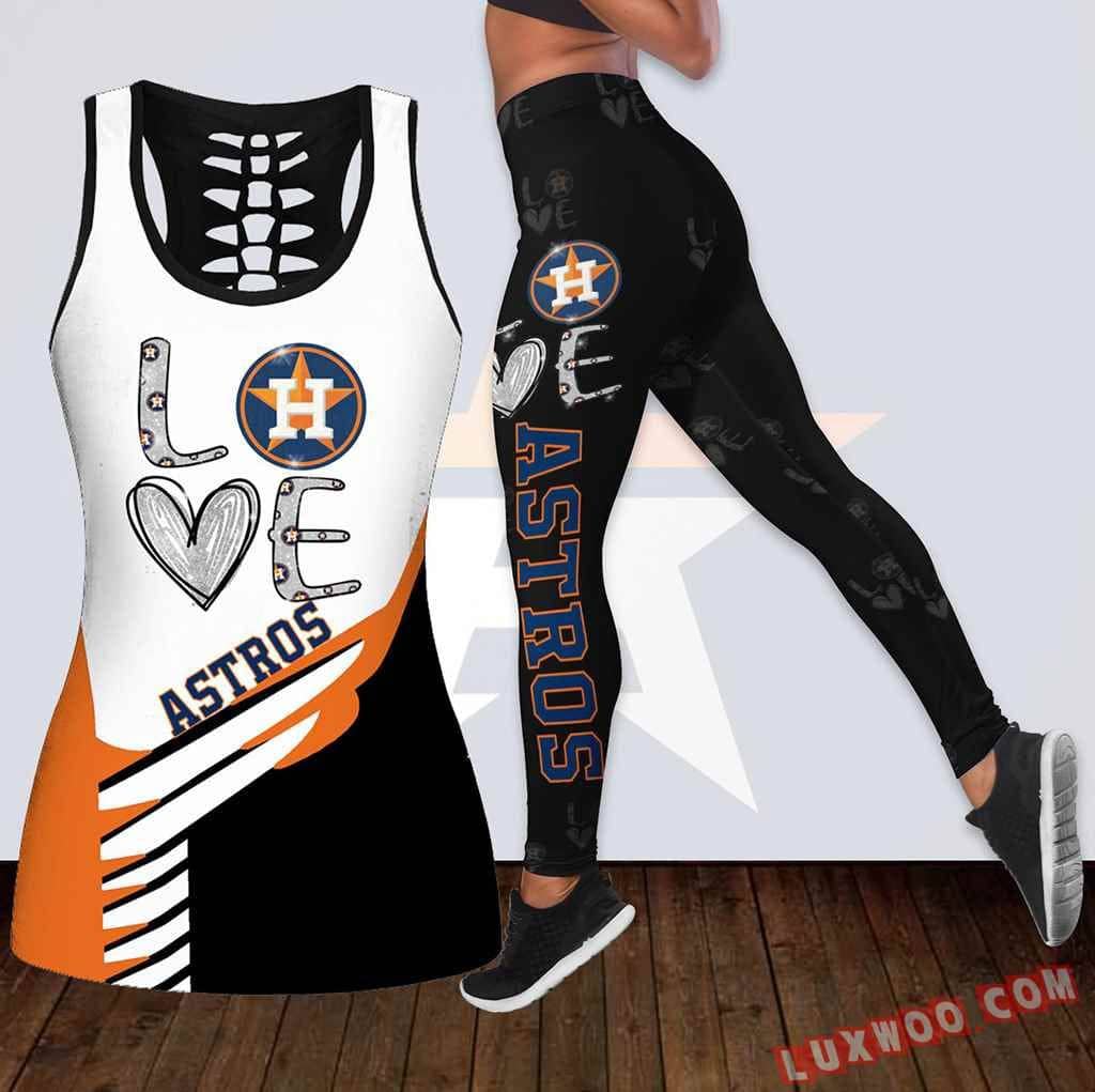 Houston Astros Leggings And Tank Top BG145