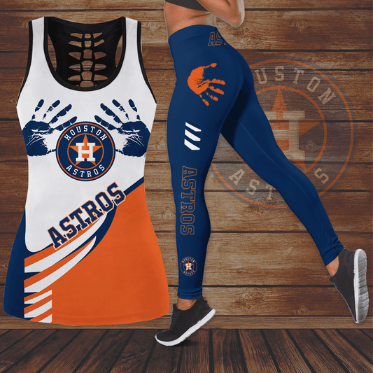 Houston Astros Leggings And Tank Top BG144