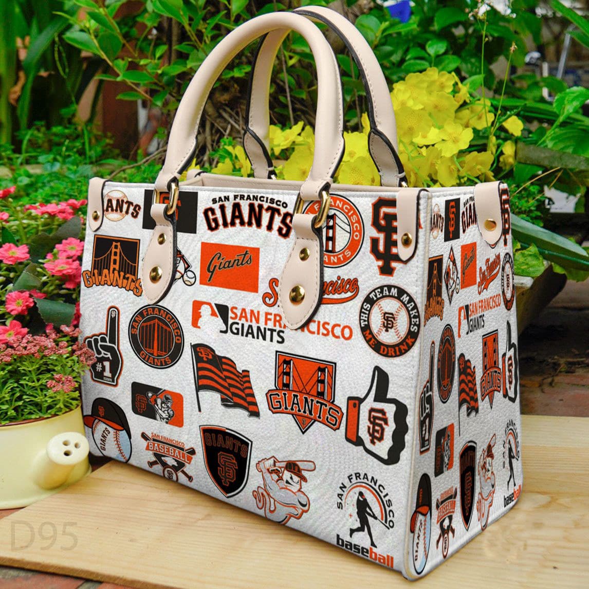 San Francisco Giants Leather Hand Bag BB39
