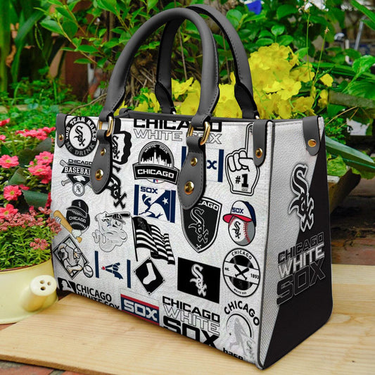 Chicago White Sox Leather Hand Bag BB21