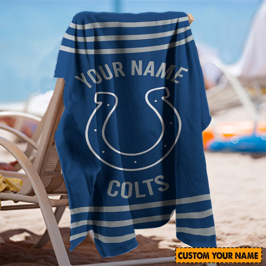 Indianapolis Colts Personalized Limited Edition Beach Towel AZBTOWEL121