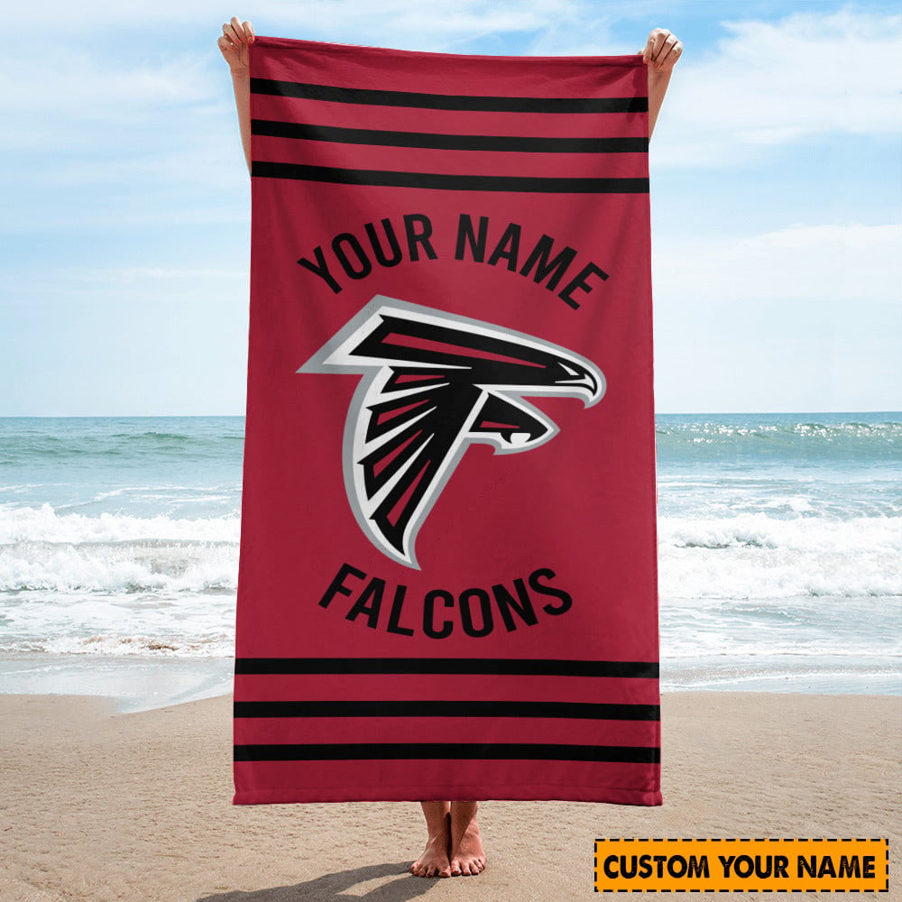 Atlanta Falcons Personalized Limited Edition Beach Towel AZBTOWEL119