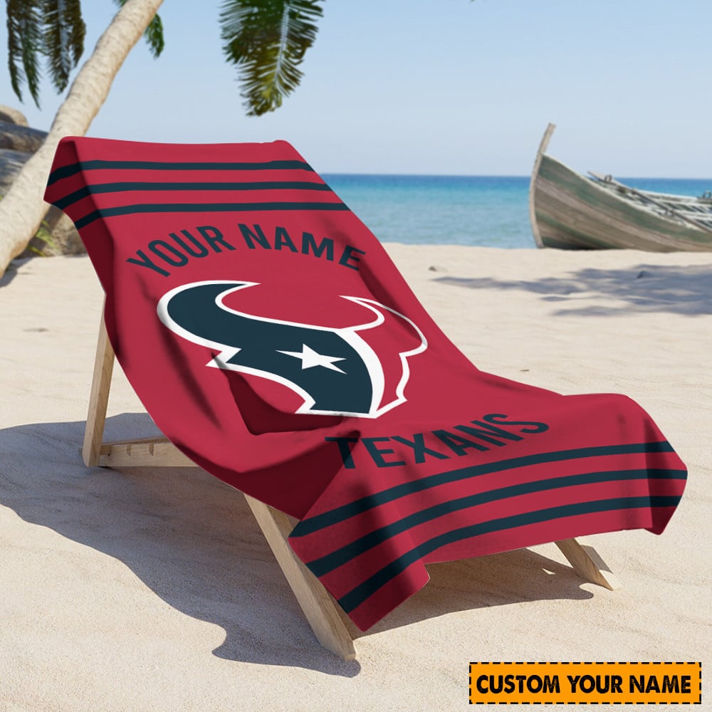Houston Texans Personalized Limited Edition Beach Towel AZBTOWEL111