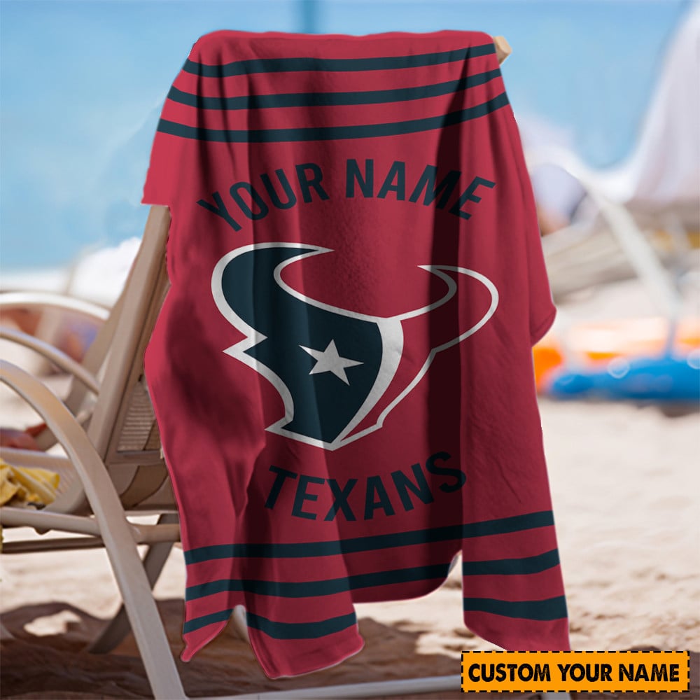 Houston Texans Personalized Limited Edition Beach Towel AZBTOWEL111
