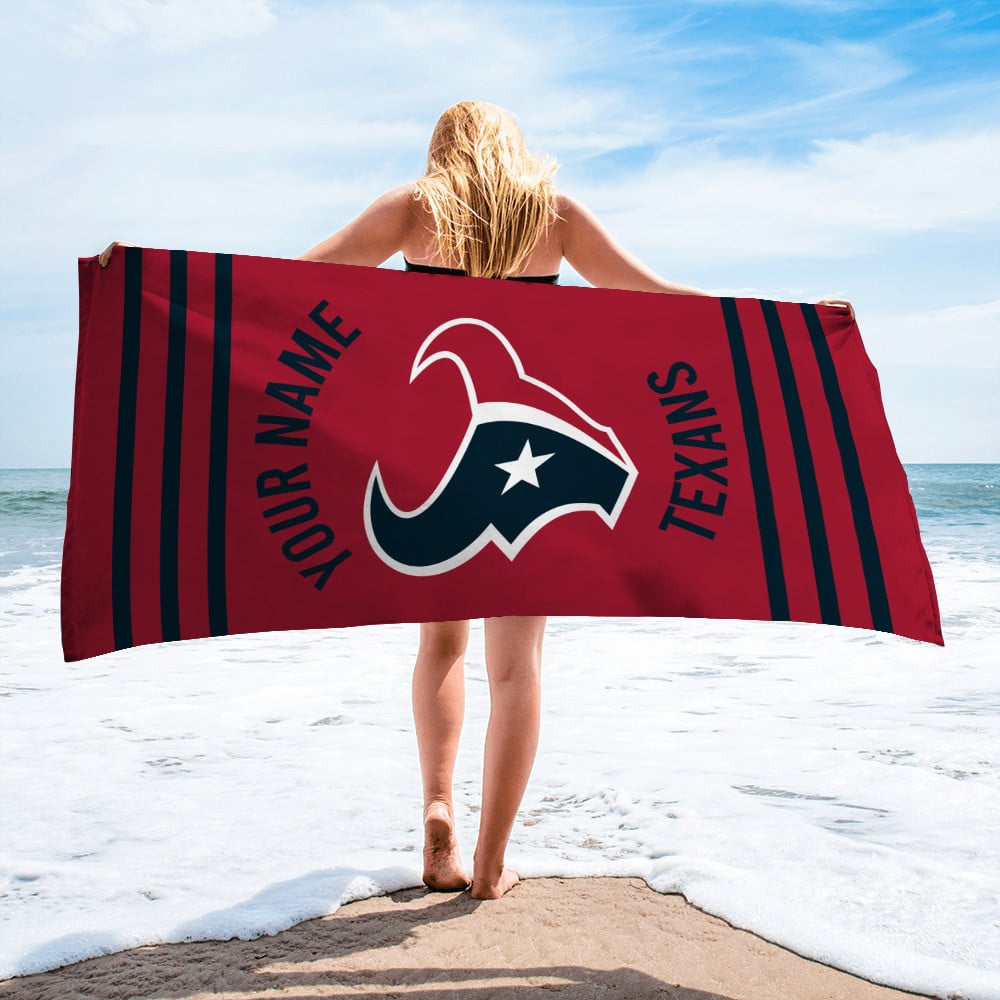 Houston Texans Personalized Limited Edition Beach Towel AZBTOWEL111