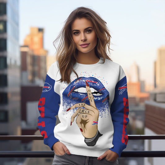 Buffalo Bills Personalized  Round Neck Sweatshirt BGSW131