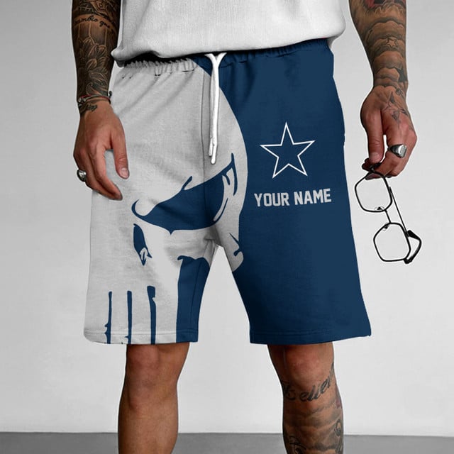 Dallas Cowboys Personalized Men shorts BGSHORT075