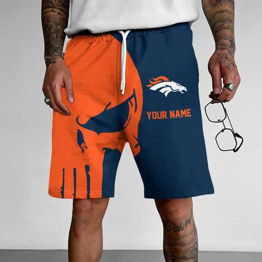 Denver Broncos Personalized Men shorts BGSHORT074