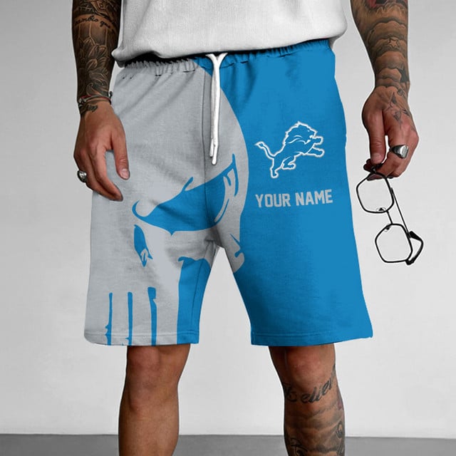 Detroit Lions Personalized Men shorts BGSHORT073