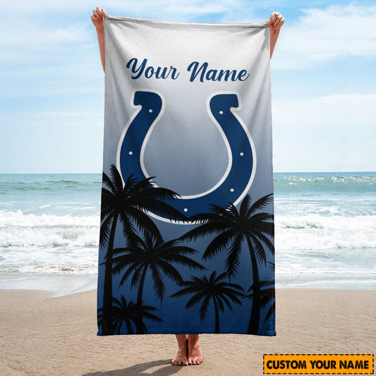 Indianapolis Colts Personalized Limited Edition Beach Towel AZBTOWEL080