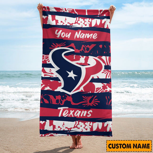 Houston Texans Personalized Limited Edition Beach Towel AZBTOWEL193