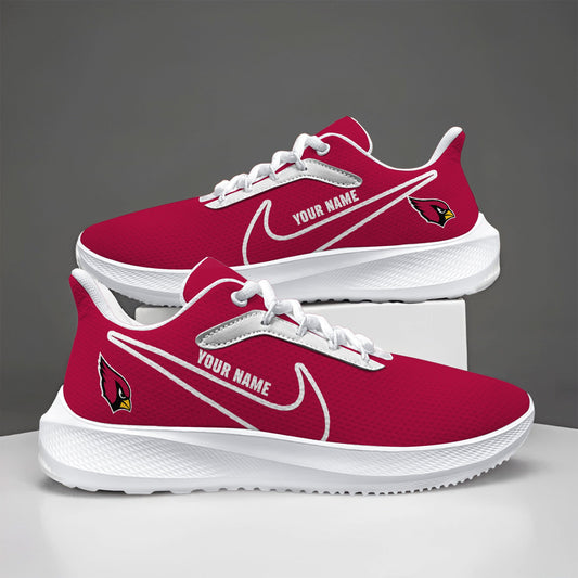 Arizona Cardinals Lightweight Patch Decor Running Shoes NA22