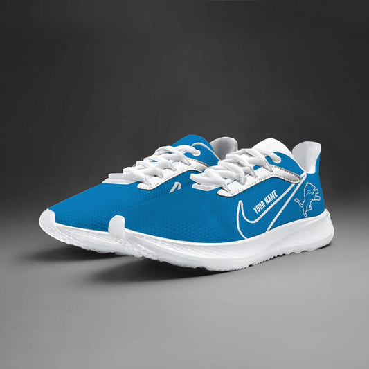 Detroit Lions Lightweight Patch Decor Running Shoes NA28