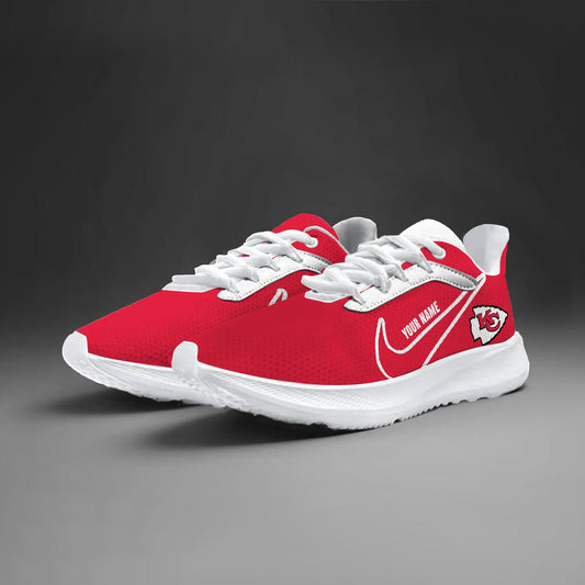 Kansas City Chiefs Lightweight Patch Decor Running Shoes NK18