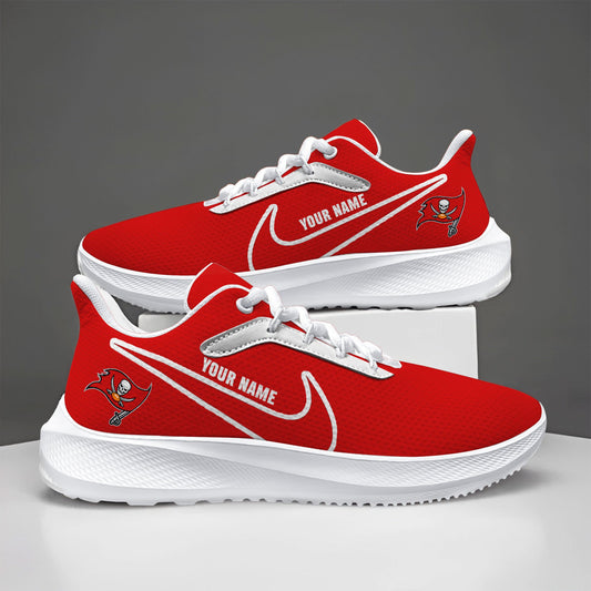 Tampa Bay Buccaneers Lightweight Patch Decor Running Shoes NA39