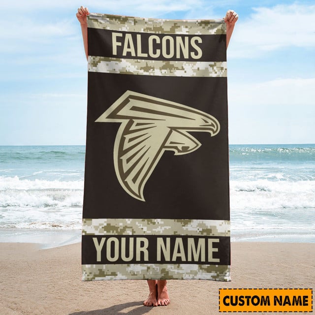 Atlanta Falcons Personalized Limited Edition Beach Towel AZBTOWEL150