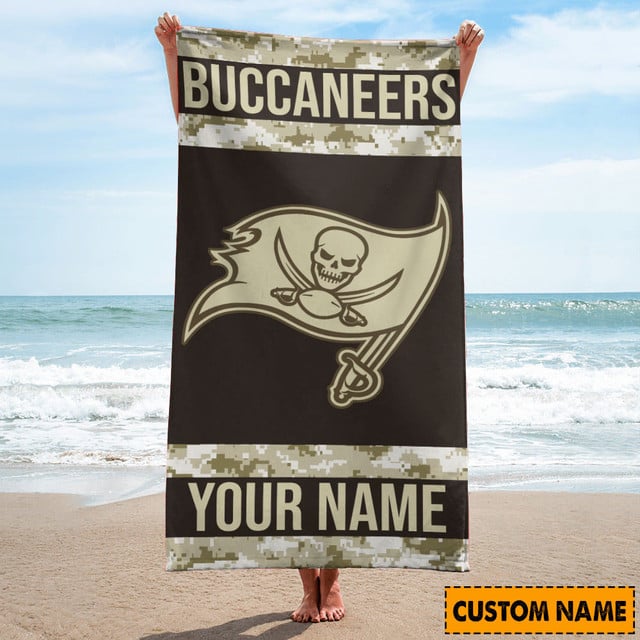 Tampa Bay Buccaneers Personalized Limited Edition Beach Towel  AZBTOWEL178