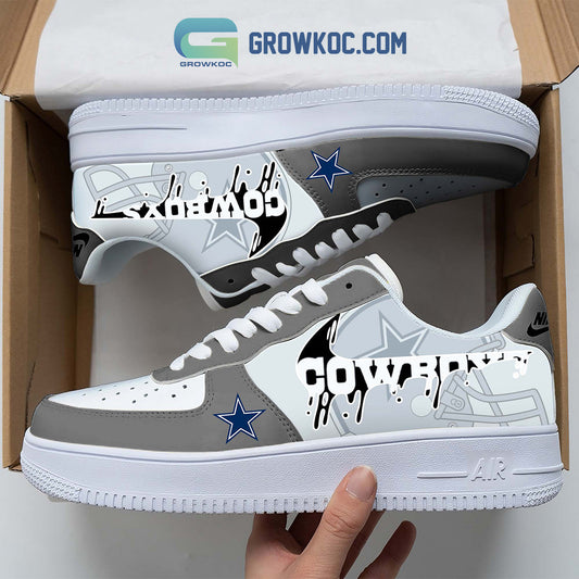 Dallas Cowboys Personalized Colorful AF1-1 Shoes AF1CS006