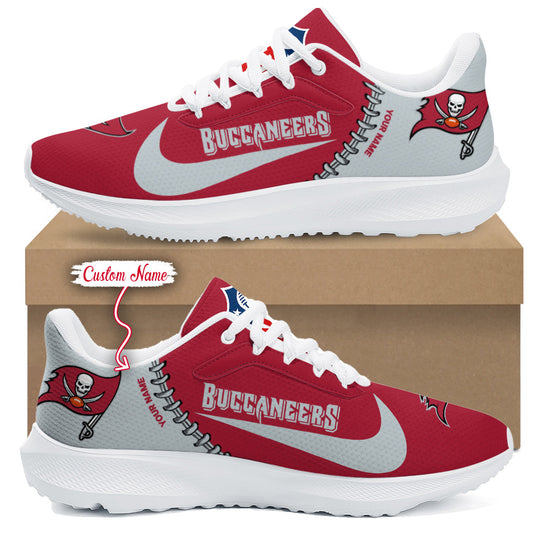 Tampa Bay Buccaneers Lightweight Patch Decor Running Shoes AZBTRS000070