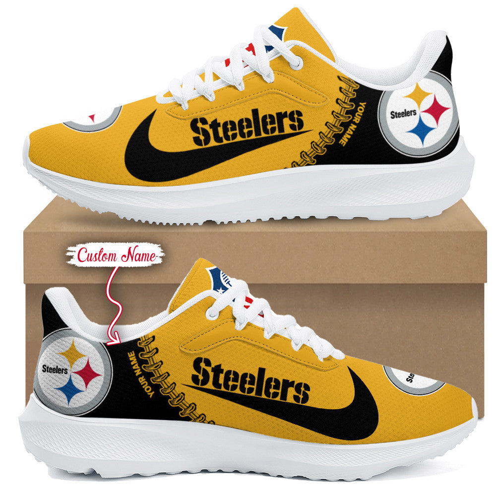 Pittsburgh Steelers Lightweight Patch Decor Running Shoes AZBTRS000074