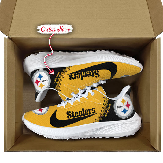 Pittsburgh Steelers Lightweight Patch Decor Running Shoes AZBTRS000074