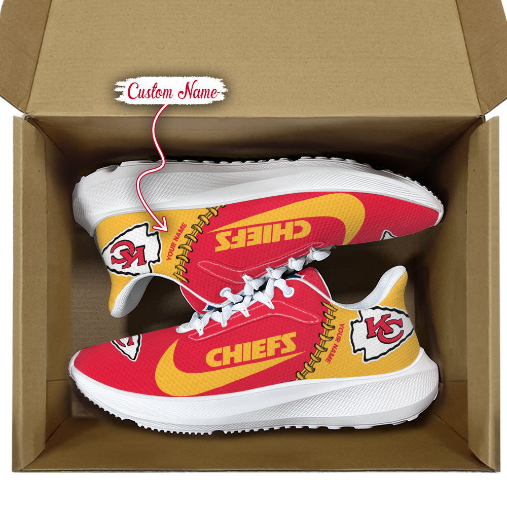 Kansas City Chiefs Lightweight Patch Decor Running Shoes AZBTRS000085